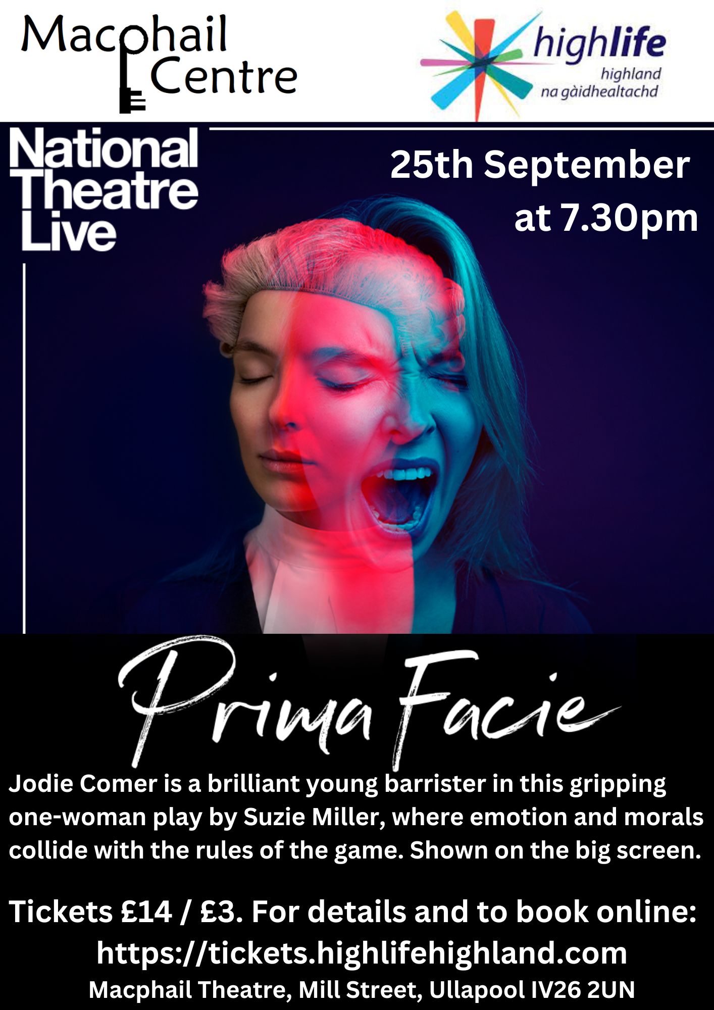 Prima Facie poster