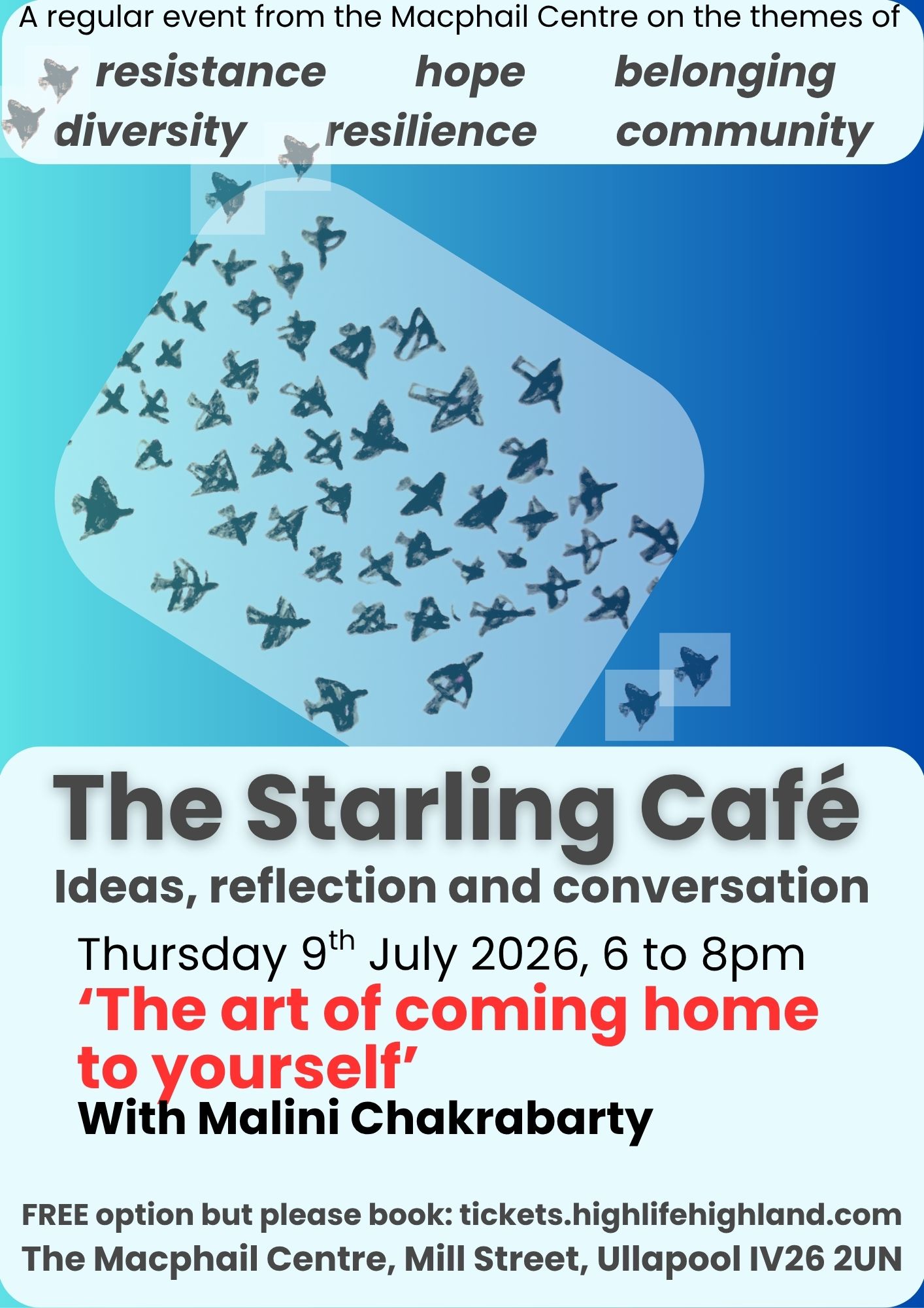 Starlings July 2026